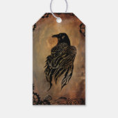 Étiquettes-cadeau Corbeau (Devant)