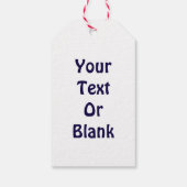 Étiquettes-cadeau Corbeille de chiens de l'Alaska (Dos)