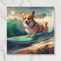 Corgi Plage Surf Peinture