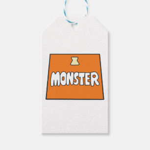 Étiquettes-cadeau Costume Pikamee, Monster