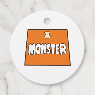 Étiquettes Cadeau Costume Pikamee, Monstre