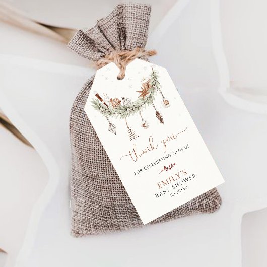 Étiquettes-cadeau Cosy Christmas Gig