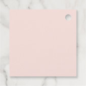 Étiquettes Cadeau Cosy Home Christmas Pink ID985 (Dos)