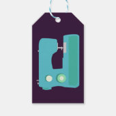 Étiquettes-cadeau Coudre l'amour de la machine coudre (Devant)