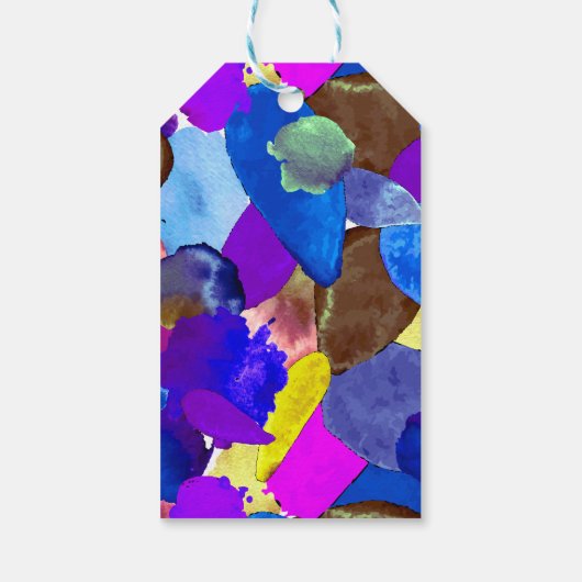 Étiquettes-cadeau Couleur 4 (Dos)