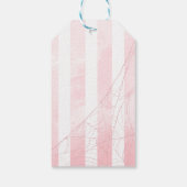 Étiquettes-cadeau Couleur d'eau citrouille rose mignonne ou préférez (Dos)