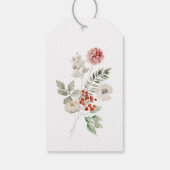 Étiquettes-cadeau Couleur d'eau mignonne Arctic Seal fête d'annivers (Dos)