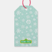 Étiquettes-cadeau Count von Count Holiday Scribble (Dos)