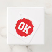 Étiquettes Cadeau Coupe de qualité correcte (En situation)