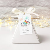 Étiquettes-cadeau Couple d'amour personnalisé Favoriser