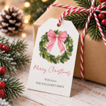 Couronne de Noël personnalisée au nom de famille a
