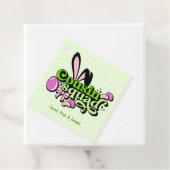 Étiquettes Cadeau Cousin Squand Bunny OEuf de Pâques (En situation)