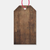 Étiquettes-cadeau Cowboy Boots, Casquette et Lasso (Dos)