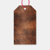 Étiquettes-cadeau Cowboy du Cheval Occidental (Dos)