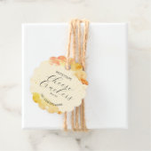 Étiquettes Cadeau Crackers au fromage maison Aquarelle (En situation)