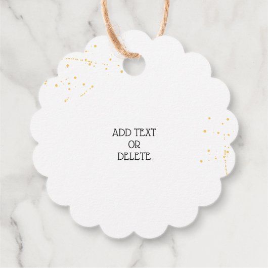 Étiquettes Cadeau Crackers au fromage maison et confiture (Dos)