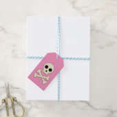 Étiquettes-cadeau Crâne avec os (Avec de laficelle)