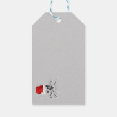 Étiquettes-cadeau Crânes de pirates de vacances #2 (Dos)