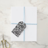 Étiquettes-cadeau Crânes en cluster (With Twine)