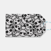 Étiquettes-cadeau Crânes en cluster (Devant (Horizontal))