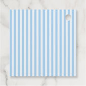 Étiquettes Cadeau Cravate Seersucker Bow Balises Cadeau Favonalized (Dos)