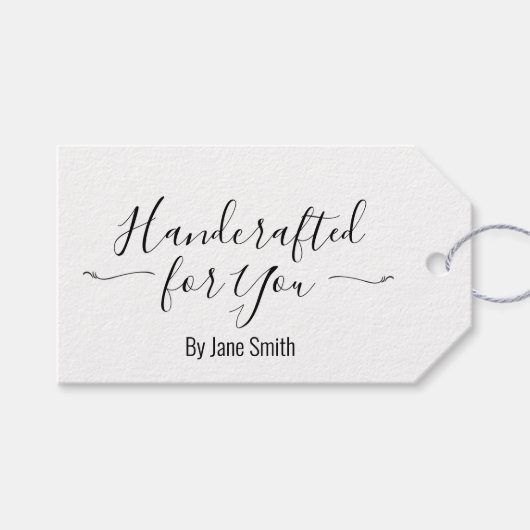 Étiquettes-cadeau Création Personnalisée pour Vous (Devant (Horizontal))