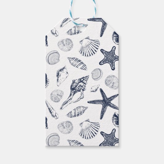 Étiquettes-cadeau Créatures sous-marines (Devant)