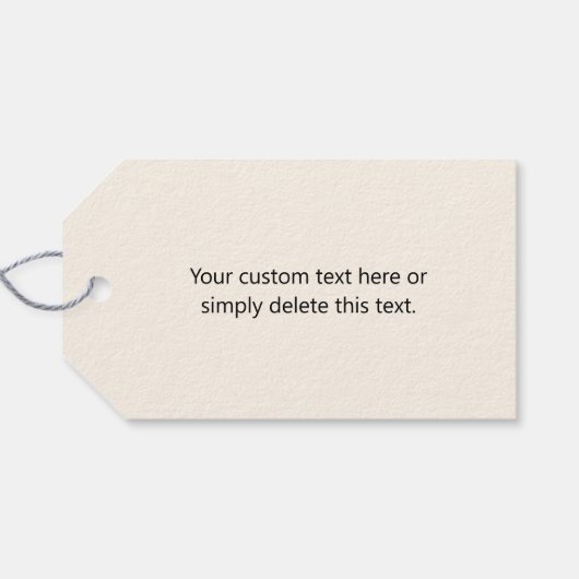 Étiquettes-cadeau Créer instantanément un code QR | Modifiable blanc (Dos (Horizontal))