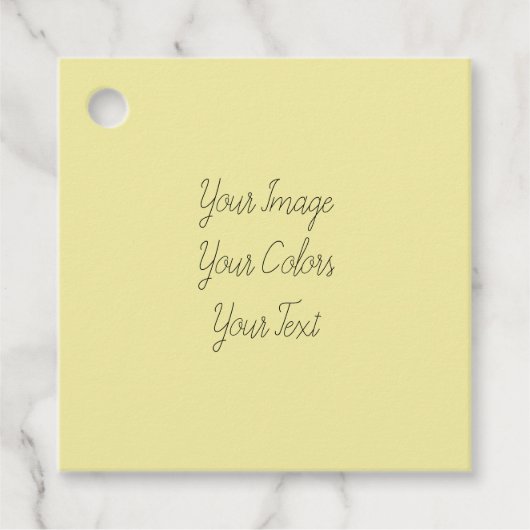 Étiquettes Cadeau Créez les vôtres (Devant)