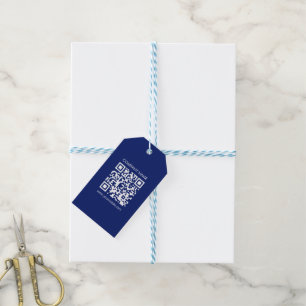 Étiquettes-cadeau Créez un code QR instantanément Design simple mo