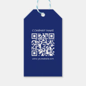 Étiquettes-cadeau Créez un code QR instantanément | Design simple mo (Devant)
