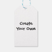 Étiquettes-cadeau Créez votre propre (Dos)