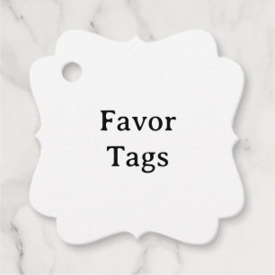 Étiquettes Cadeau Créez Votre Propre Carré Fantaisie Simple Personna