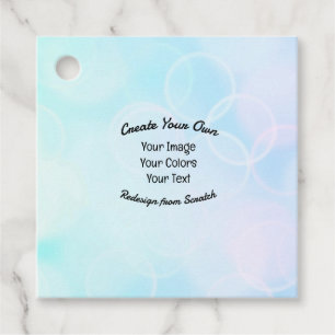 Étiquettes Cadeau Créez Votre Propre Design/Logo Personnalisé