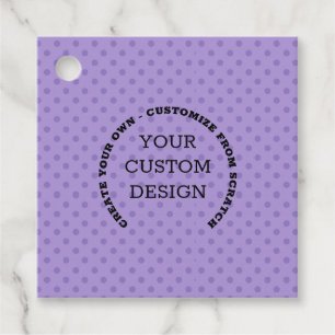 Étiquettes Cadeau Créez Votre Propre Design Personnalisé