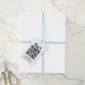 Étiquettes-cadeau Créez votre propre entreprise de code QR personnal (Avec de laficelle)
