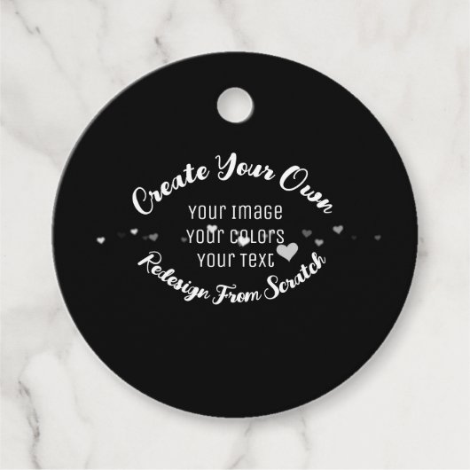 Étiquettes Cadeau Créez votre propre image personnalisée (Devant)