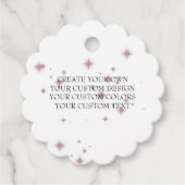 Étiquettes Cadeau Créez Votre Propre - Votre Image Ici - (Devant)