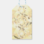 Étiquettes-cadeau Crème à beurre Citrine Jaune Cristal Art (Devant)