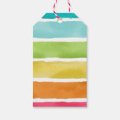 Étiquettes-cadeau Crème bleue Merci d'anniversaire (Dos)