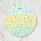 Étiquettes Cadeau Crème de glace 2ème anniversaire (Dos)