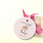 Étiquettes Cadeau Crème glacée douce été ici Baby shower Scoop