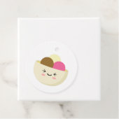 Étiquettes Cadeau Crème glacée Kawaii (En situation)