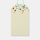 Étiquettes-cadeau Crème glacée Sundae Summery Traitements Merci (Dos)