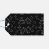 Étiquettes-cadeau Cristaux (Dos Horizontal)