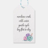 Étiquettes-cadeau Crochet Fait Avec Amour (Dos)