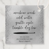 Étiquettes Cadeau Crocheté Avec Amour (Dos)