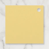 Étiquettes Cadeau Croire en la typographie de Noël magique (Dos)