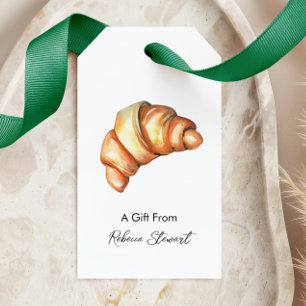 Étiquettes-cadeau Croissant Toute Occasion Un Cadeau De Personnalisé