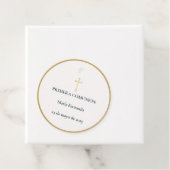 Étiquettes Cadeau Croix de Première Communion (En situation)